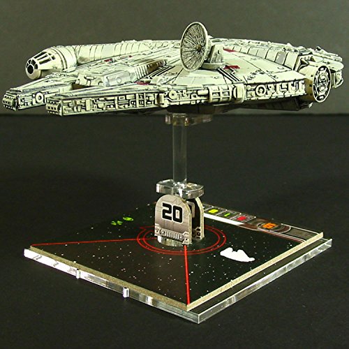 Large, Deluxe Space Fighter Flight Stand, Black (1)