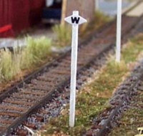 Osborn Models N Gauge Whistle Signs Set of 5 EZ Assembly New Item RRA3047
