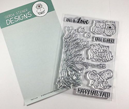 Fall in Love 4x6 Clear Stamp Set