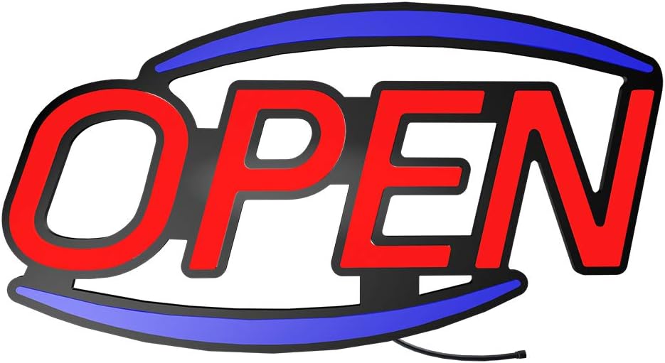 insegna a led per bar