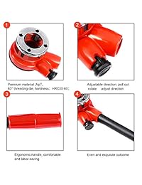 Goplus trinquetes para tuberías c 6 hembras y caja de almacenamiento