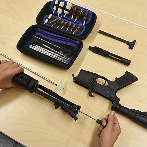 Hiltex 61087 Universal Gun Cleaning Kit | Maintenance of Rifles, Pistols and Shotguns