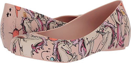 Melissa Shoes Womens Ultragirl 3DB II Pink Beige 8 M