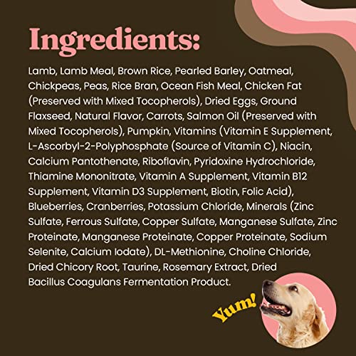 Solid Gold Hund N Flocken Dry Dog Food w/Lamb, Rice & Pearled Barley