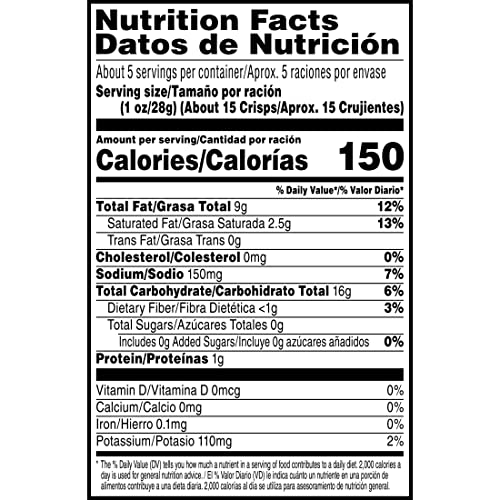 Pringles Potato Crisps Chips, Lunch Snacks, OnTheGo Snacks, Original