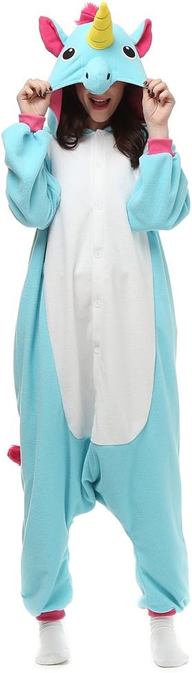 MOEDA Cartoon Animal Party Kigurumi Pajama Cosplay Costume Polar Fleece