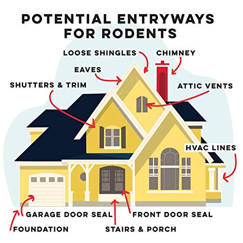 Xcluder Rodent Control Fill Fabric Steel Wool Blend to Protect Home