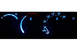 HERCOO LED Lights Bulbs Kit of AC Climate Heater Control Compatible with 2003-2008 Dodge Ram 1500 2500 3500