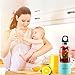 Portable Juicer Cup 500ml Kaysion Rechargeable Electric Juice Blender & Mixer Personal Smoothie Maker With 2600mAh for Traveling Working Outdoors