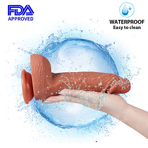 6 Realistic+Anfei+Slightly+Bendable+Masturbation