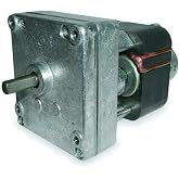Dayton AC Gearmotor, 50 in-lb Max. Torque, 1.1 RPM Nameplate RPM, 115V AC Voltage, 1 Phase 1MBF3-1 Each