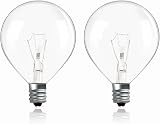 Caldarax E12 25W Wax Warmer Bulbs 230V Warm White 2700K Dimmable G50 50mm