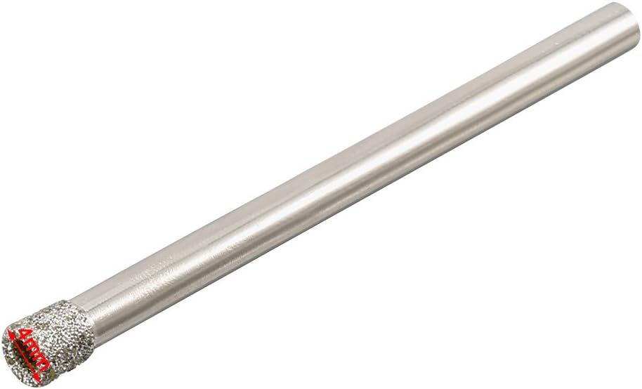 sourcingmap 10PCS 5/32-inch(4mm) Diamond Coated Hole Saw Drill Bits for Glass Ceramic Tile Marble Rock Porcelain Bottles Pots Brick - Image 3