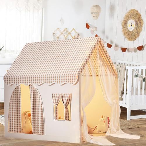 Kids Tent, Princess Tent, Kids Play Cloth, Princess Castle Tent, Indoor and Outdoor Playhouse, Tent for Boys Girls
