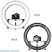 Neewer Photo Studio LED Ring Light Lighting Kit - 19-inch Outer 14-inch Inner 3200-5600K CRI 96+ Dimmable Bi-color SMD LED Ring Light with Bracket, 2-meter Light Stand for Portrait Video Shooting