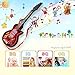 Electric Guitar,Sanmersen 4 Strings Kids Music Electric Guitar Children Musical Instruments Educational Toy for Toddler Baby