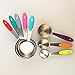 Measuring Cups Set of 8 Smithcraft Premium 18/8 Stainless Steel Measurer Spoons Set for Cooking and Baking Utensils Rainbow Color