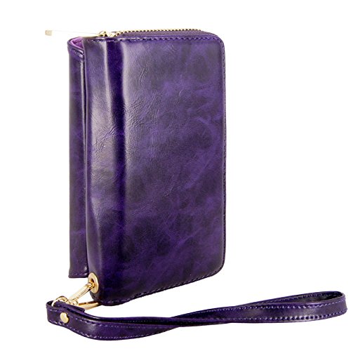 image for Galaxy S5 Case - Cellularvilla Pu Leather flip Wallet Bag Pouch Case w