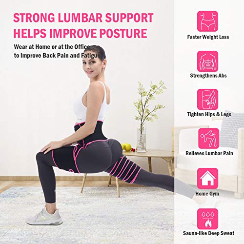 3 in 1 Waist Trainer Belt Women Thigh Butt Lifter Sweat Trimmer Band 3-in-1-waist-trainer-belt-women-thigh-butt-lifter-sweat-trimmer-band