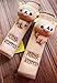 Rilakkuma Bear Plush Seat Belt Cover Toy Car Accessory(2 Pcs)