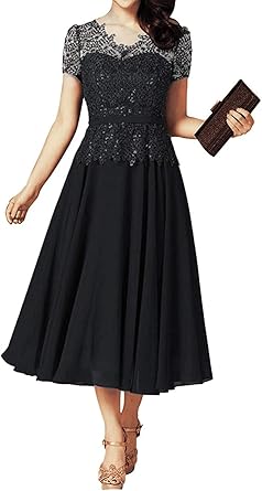 mother of the bride dresses for short mothers