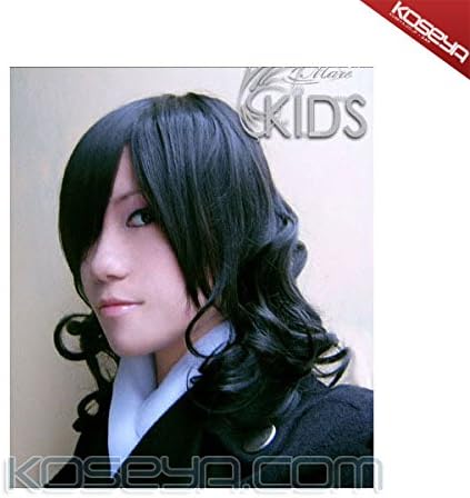 Amazon D Gray Man ディーグレイマン ミランダ ロットー Miranda Lot ブラック 耐熱新素材 セミロング カール コスプレウィッグ コスプレ 仮装 通販
