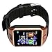 Padgene DZ09 Bluetooth Smart Watch with Camera for Samsung, Nexus, HTC, Sony, LG and Other Android Smartphones (Gold(Black Band))