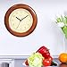 Chaney 75171 8-inch Poplar Wood Wall Clock