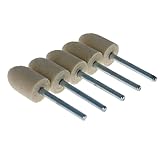 Utoolmart 12mm Wool Felt Mounted Points