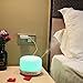 COSSCCI 500ML Aromatherapy Essential Oil Diffuser, Ultrasonic Diffuser Cool Air Mist Humidifiers for Baby Bedroom Home Office, 7 Colors Night Light,Auto Shut-Off,Time Setting