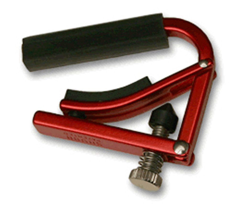 Shubb L9RED Lite Series Ukulele Capo, Anodized Red