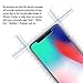 iPhone X Screen Protector, PLESON [3-Pack] [Case Friendly] iPhone X Tempered Glass Screen Protector with Easy Installation Tool, 2.5D Bubble-Free HD Glass Screen Protector for Apple iPhone X iPhone 10