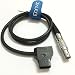 Eonvic V Mount Anton Battery D-Tap to 1B 6 pin Female Power Cable for Red Epic Scarlet (50cm)