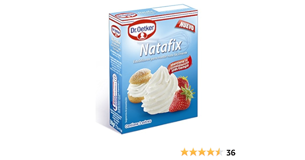 DR. OETKER Estabilizante de Nata Natafix | Estabilizante en ...