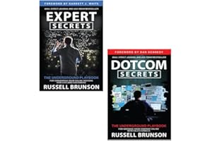Russell Brunson 2 Books Collection Set (Expert Secrets, Dotcom Secrets)