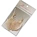 ZSE Jewelry Leaf Earring Vintage Golden Bohemian Pure Natural Leaf Charm Drop Earrings for Women