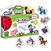 Refrigerator Magnets for Kids FARM Animals 31 pcs- Fridge Magnets for Toddlers- Animal Magnets- Kids Fridge Magnets- Toddler Magnets- Magnetic Animals- Baby Magnets- Kid Magnets- Kids Magnets