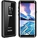Temdan Galaxy S9+ Plus Waterproof Case 2018 Support Wireless Charging Case Rugged Built in Screen Protector Shockproof Underwater Case for Samsung S9+ Plus(6.2inch) (Black)