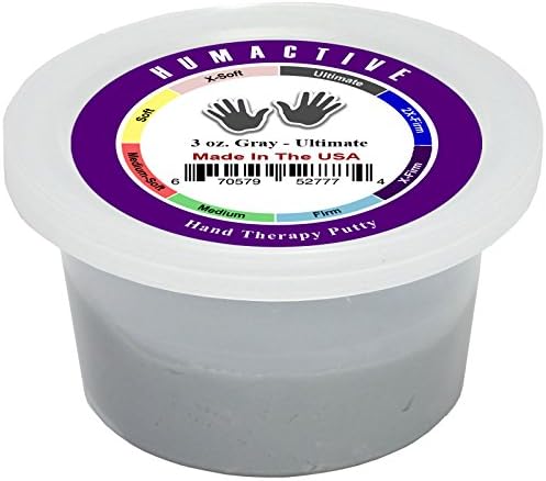 Hand Therapy Putty - Physcial, Occupational Therapy, and Strength Training - 3 oz, Ultimate
