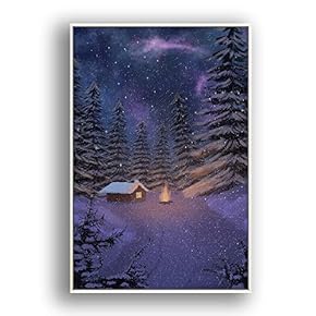Framed Canvas Wall Art for Living Room, Bedroom Flow in The Dream Canvas Prints for Modern Home Decoration Ready to Hang - 16"x24" inches