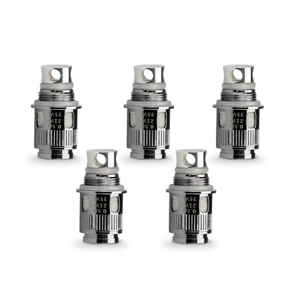 Kamry K1000 Plus Replacement Coils, 5pcs Spare Cores, X6 Plus Atomizer Coil 0.5ohm