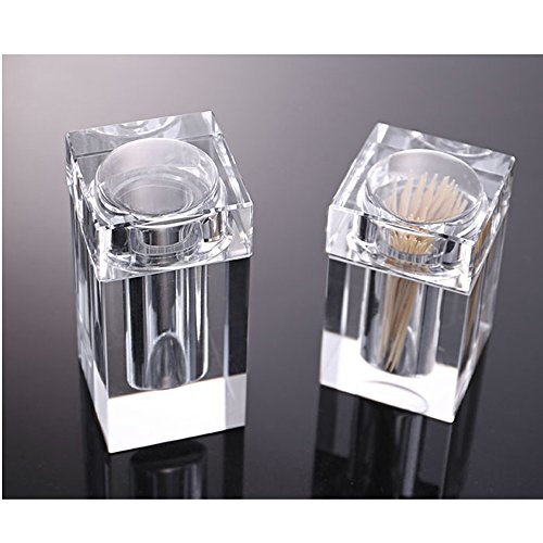 Cosy-YcY Elegant Toothstick Dispenser Toothpick Holder Cocktail Stick Box Can Be Used For Home DÃ©cor And Best Christmas Gift For Friends (style one)