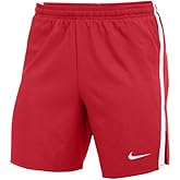 Nike Mens Two Tone Soccer Athletic Workout Shorts (US, Alpha, Large, Regular, Regular, University Red/White)