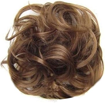 Styleinside Human Hair Scrunchies Curly Messy Hair Bun Extensions