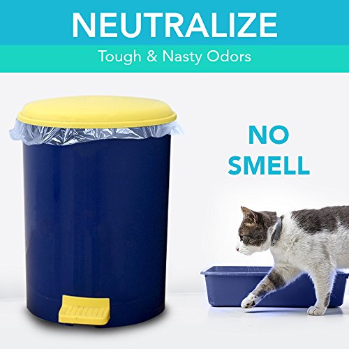 Bathroom Trash Bags 100 Clear 2.6 Gallon Small Garbage Bags by Upper Midland Products Pricepulse