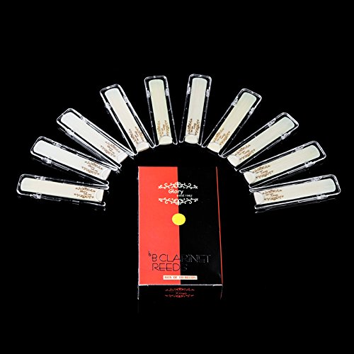 image for Glory High Grade Reeds Clarinet Reed size# 3, Box of 10~ size 1.5, 2, 