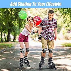 Huatinent Adjustable Inline Skates for Women and