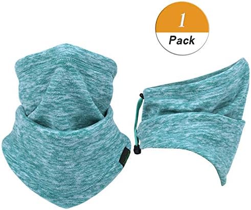 Neck Warmer Gaiter- Winter Thicken Soft Elastic Fleece Skiing Face Scarf Mask