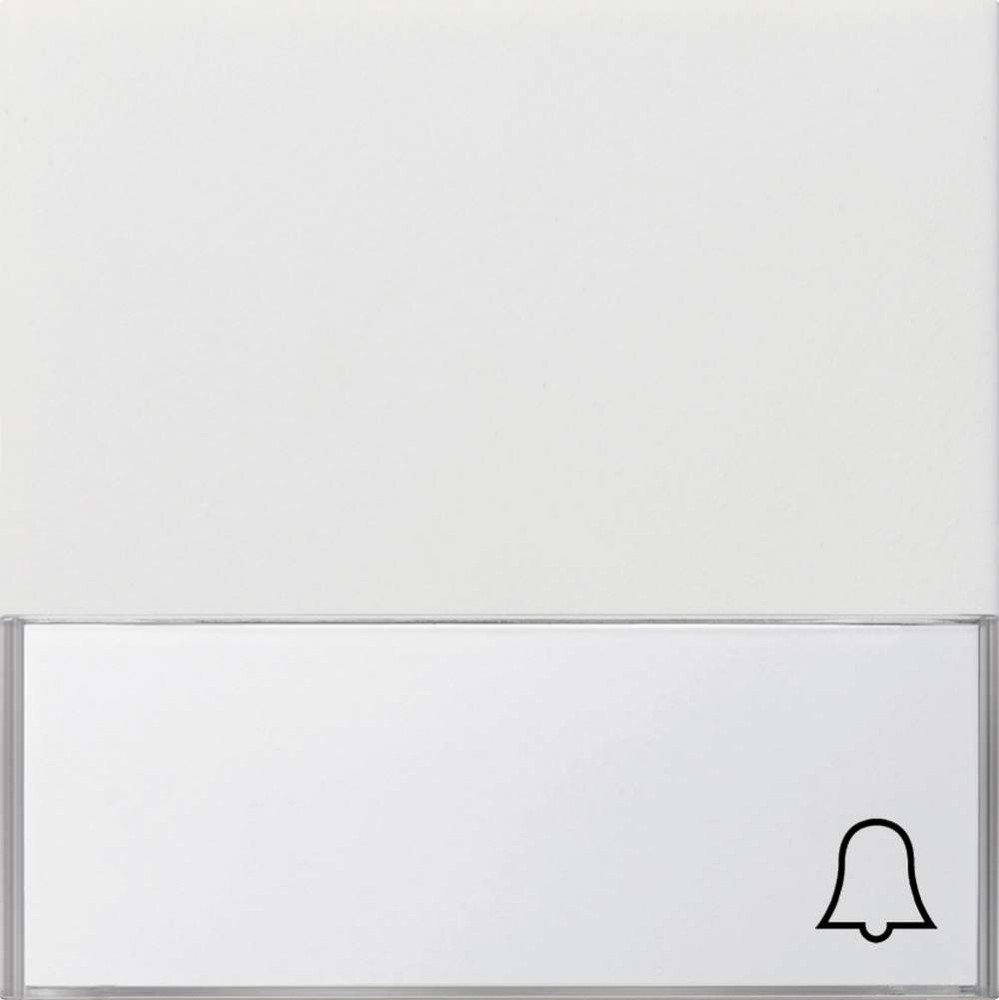 GIRA 0679112 Rocker Switch Labelling Field Large Symbol Klingel Control Unit Pure White