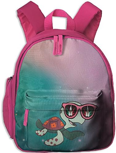 Flower Turtle With Mexico Weed Sunglass Kids Printed School Backpack Children Shoulder Bookbag With Front Storage Pocket